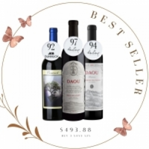 Bundle 3 DAOU Soul of A Lion Pessimist and Reserve Cabernet Sauvignon Paso Robles